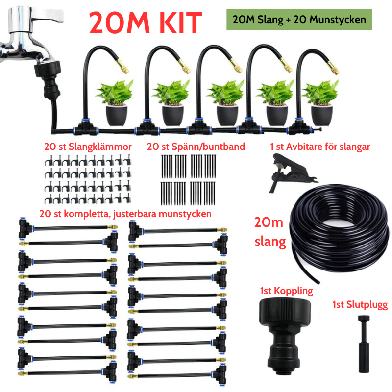 WaterSaver™ - Självskötande Bevattningsystem