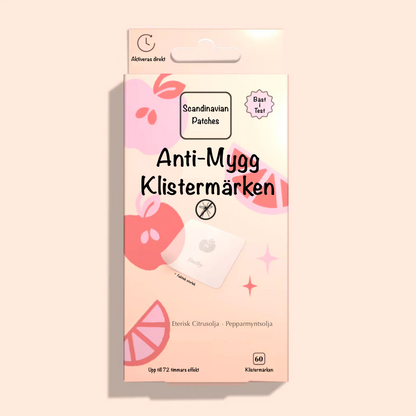 SCANDINAVIAN PATCHES™ - ANTI-MYGGKLISTERMÄRKEN